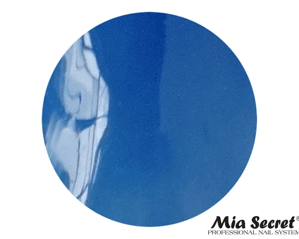 💧 Mia Secret Polvo Acrílico Blue Berry (1/4 oz) | Colección Fruity, Tono Azul Profundo PL400-F8