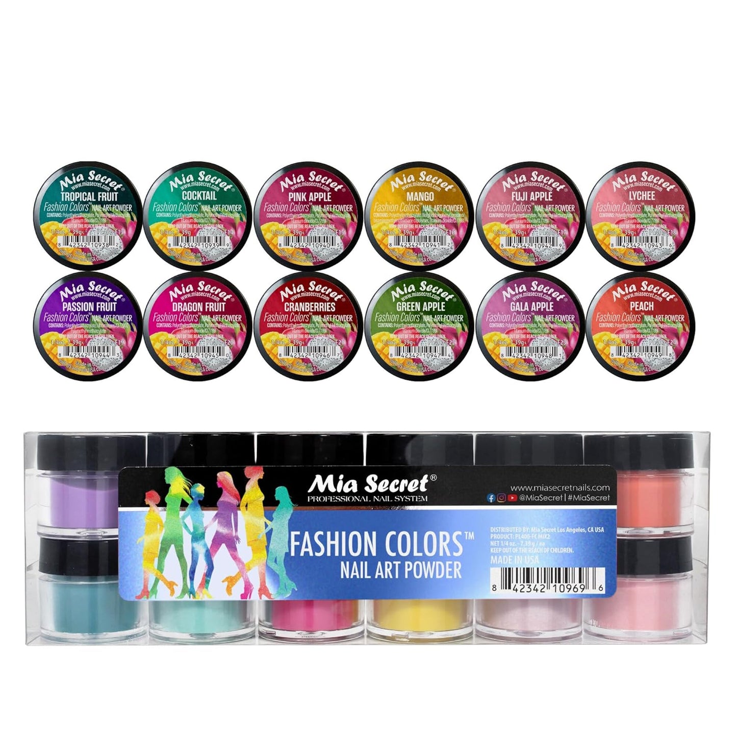 🎨✨ MIA SECRET – FASHION COLORS™ KIT 12 PIEZAS ✨🎨