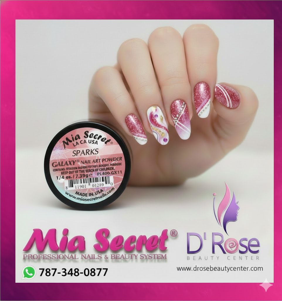💎✨ MIA SECRET – GALAXY COLLECTION ✨💎 SPARKS PL400-GX11 | Nail Art Powder Acrílico Profesional – 1/4 oz