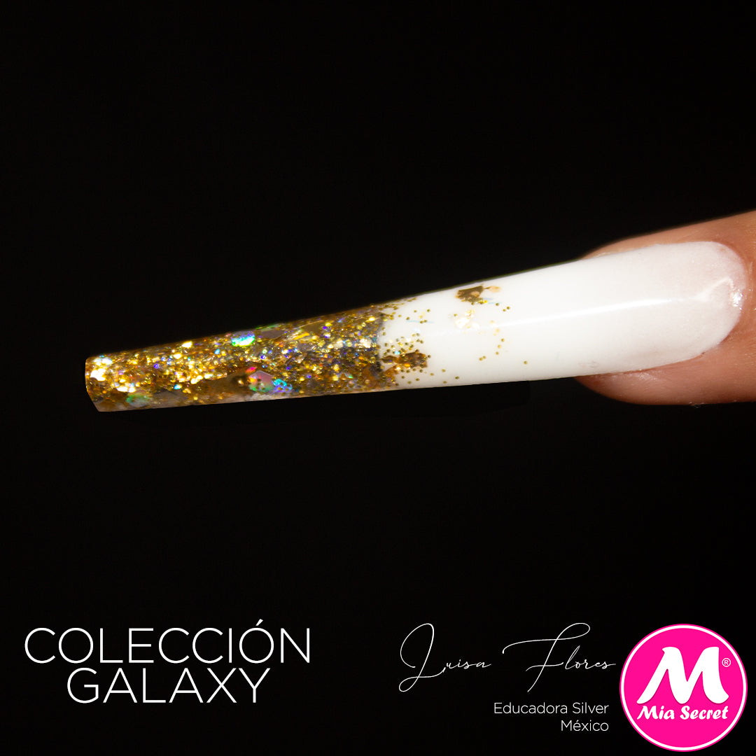 Mia Secret Polvo Acrílico Sun Shine (1/4 oz) | Colección Galaxy, Coloración Premium PL400-GX12