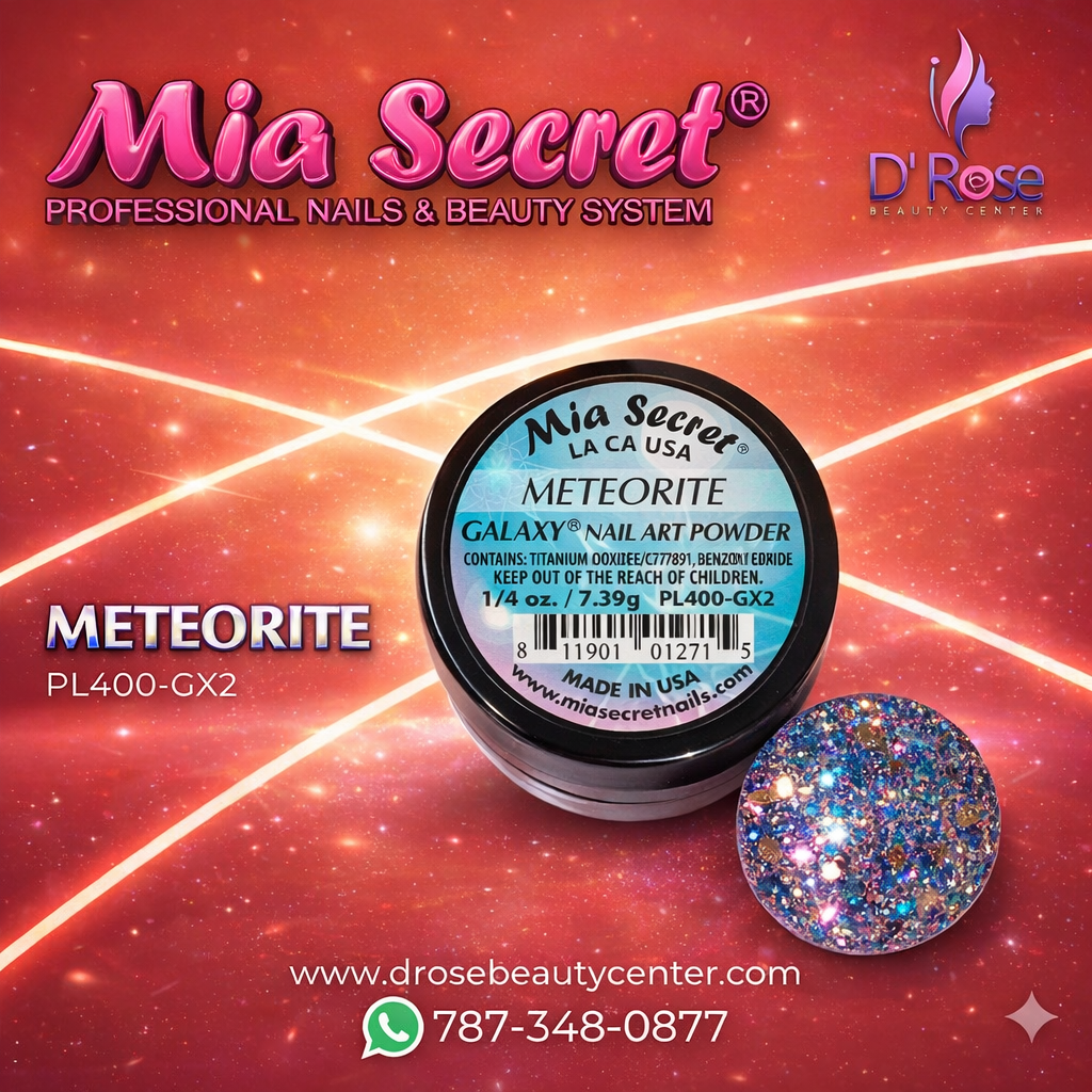 ✨💫 Mia Secret® METEORITE Galaxy Acrylic Powder – Efecto Galáctico Profesional | 1/4 oz