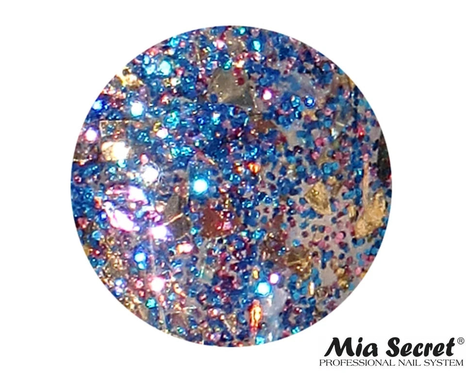 ✨💫 Mia Secret® METEORITE Galaxy Acrylic Powder – Efecto Galáctico Profesional | 1/4 oz
