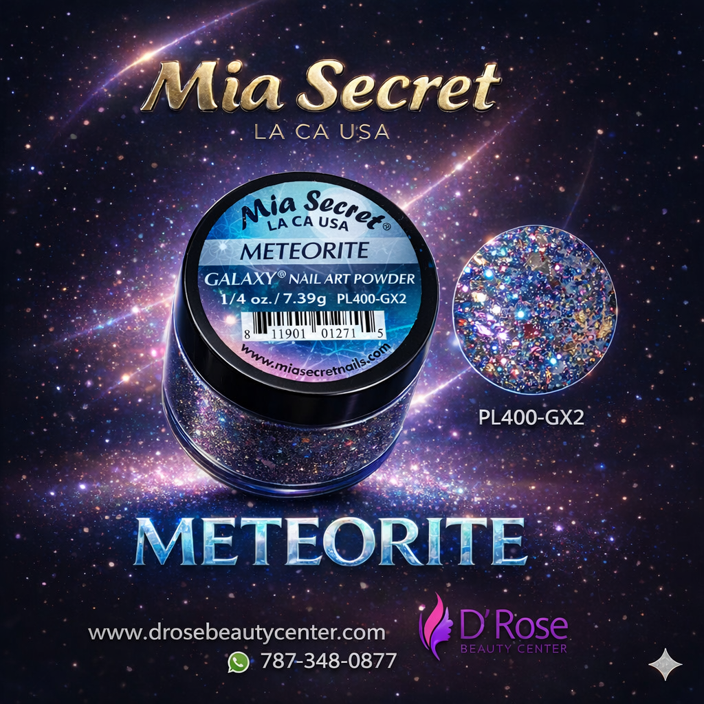 ✨💫 Mia Secret® METEORITE Galaxy Acrylic Powder – Efecto Galáctico Profesional | 1/4 oz
