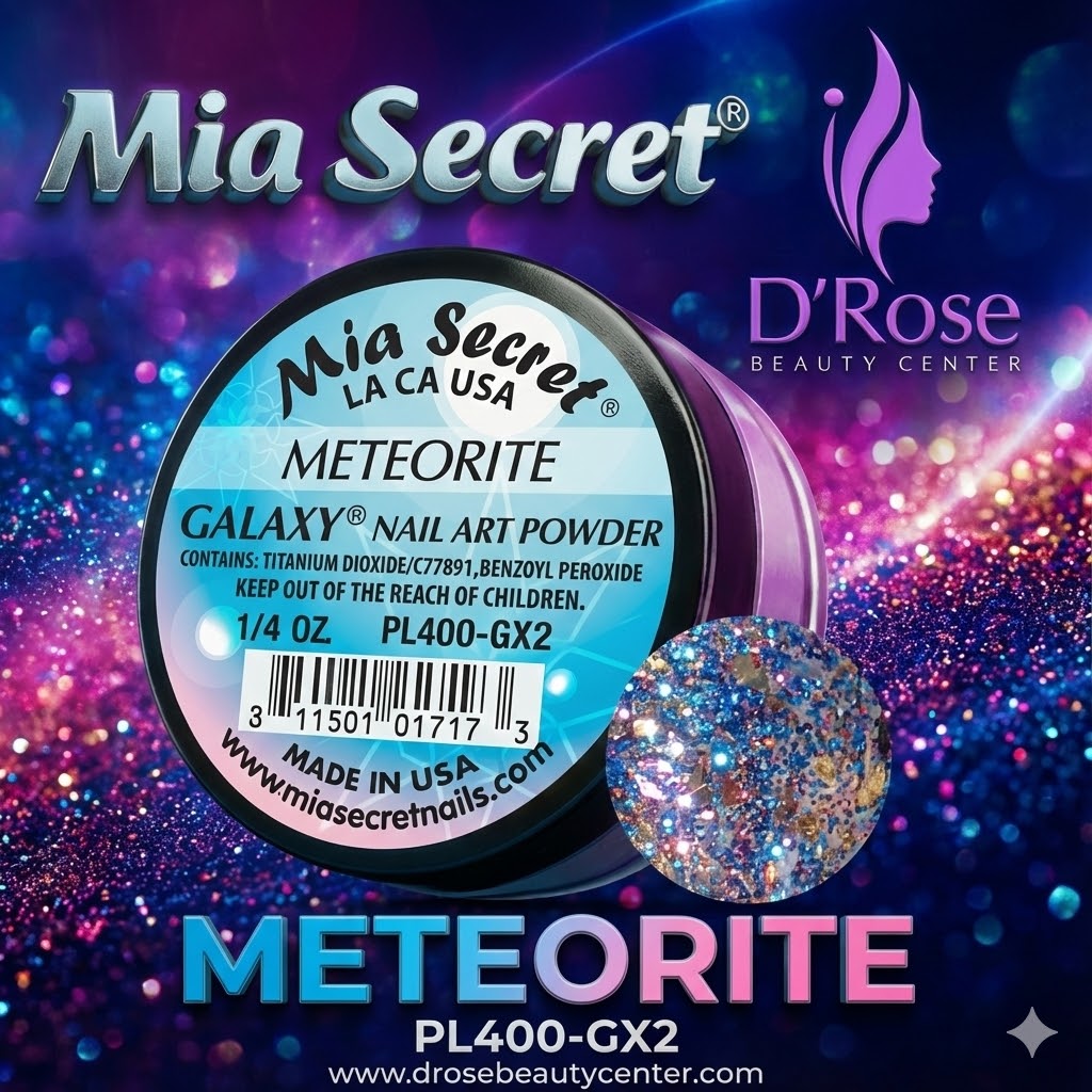 ✨💫 Mia Secret® METEORITE Galaxy Acrylic Powder – Efecto Galáctico Profesional | 1/4 oz