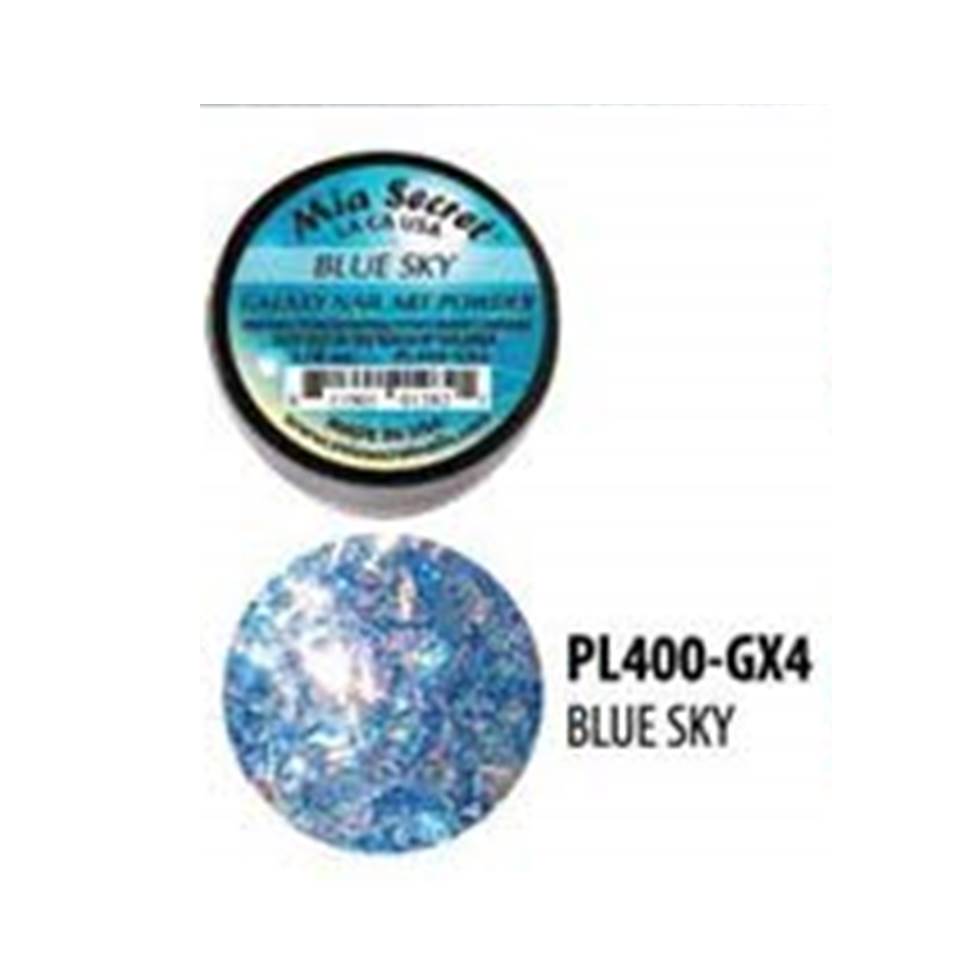 🌌 Galaxy Nail Art Powder BLUE SKY — PL400-GX4 (1/4 oz)