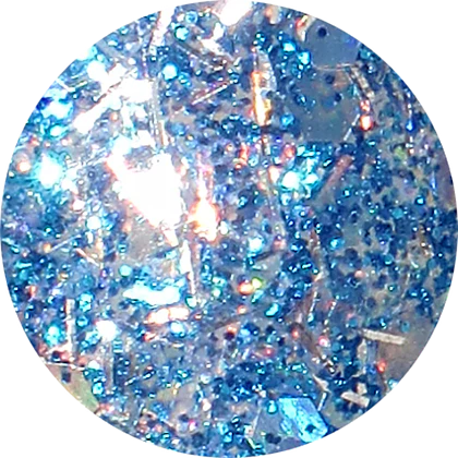 🌌 Galaxy Nail Art Powder BLUE SKY — PL400-GX4 (1/4 oz)