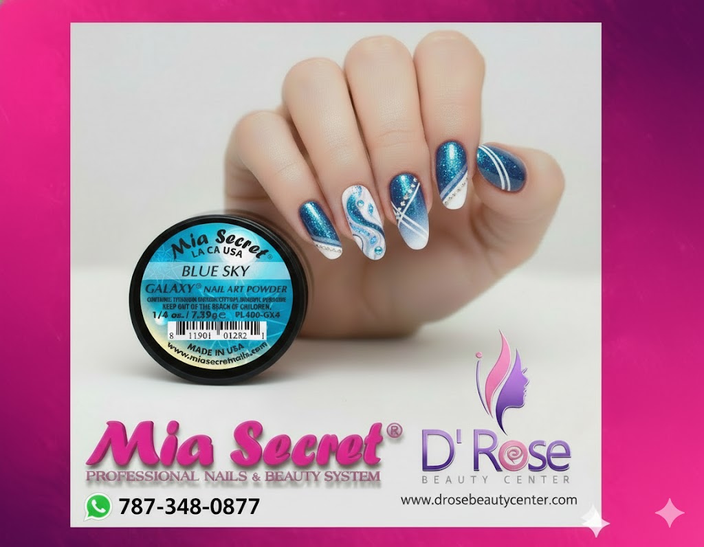 🌌 Galaxy Nail Art Powder BLUE SKY — PL400-GX4 (1/4 oz)