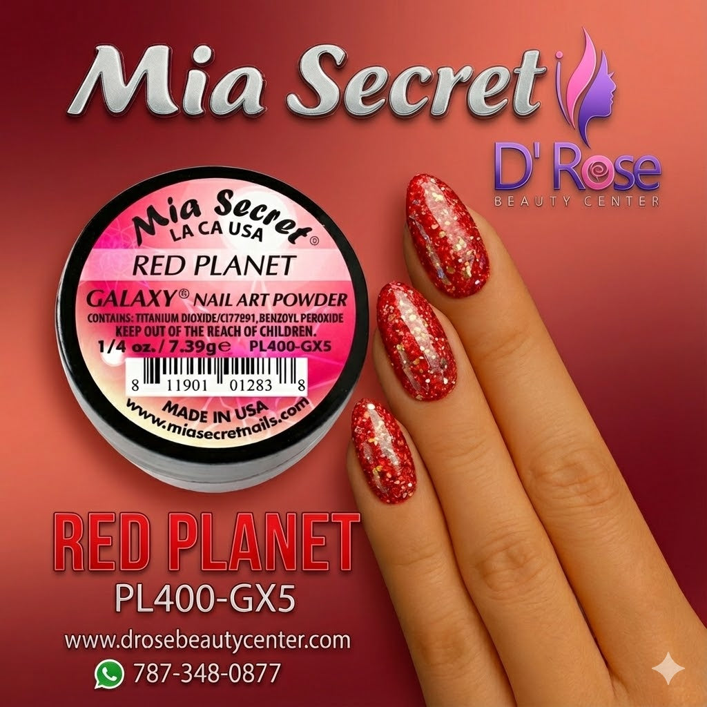 🌌 RED PLANET – Galaxy Collection | Brillo Cósmico Profesional**