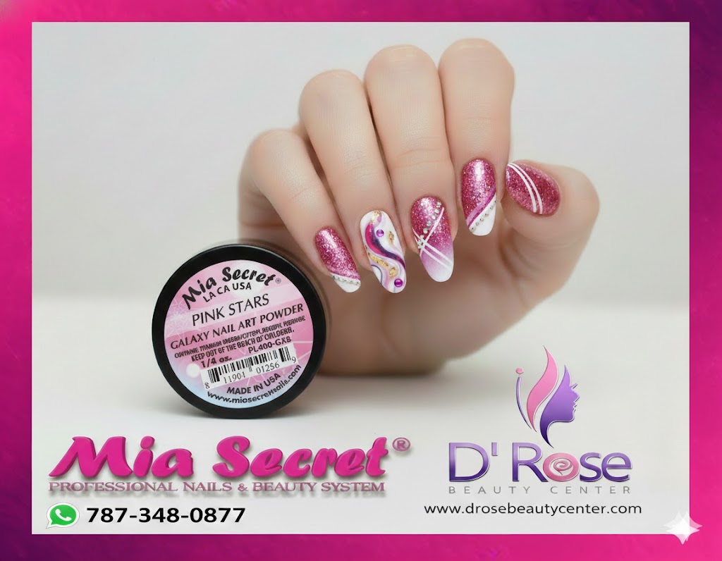 💖✨ MIA SECRET – GALAXY COLLECTION “PINK STARS” ✨💖 🌌 Acrylic Nail Art Powder PL400-GX8 | 1/4 oz