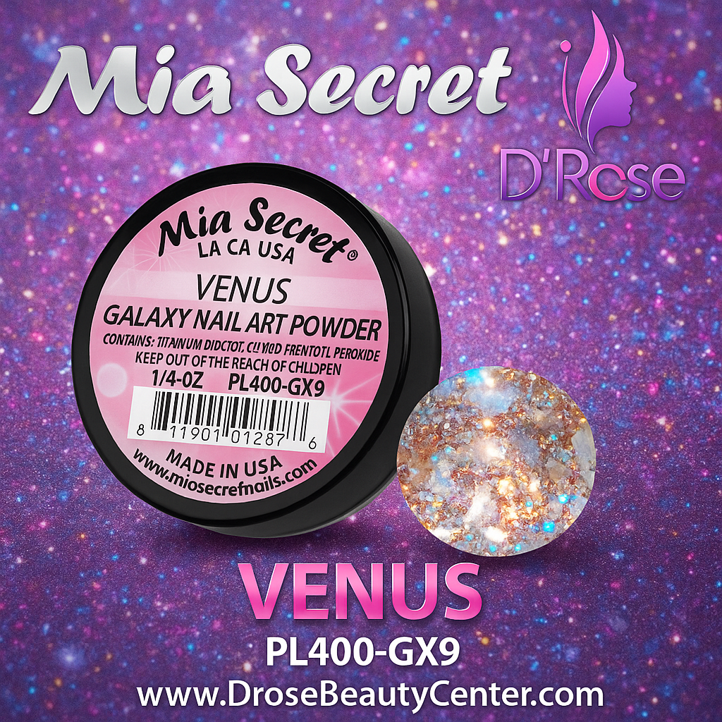 ✨ Mia Secret Galaxy VENUS PL400-GX9 – Polvo Acrílico 1/4 oz 🌌