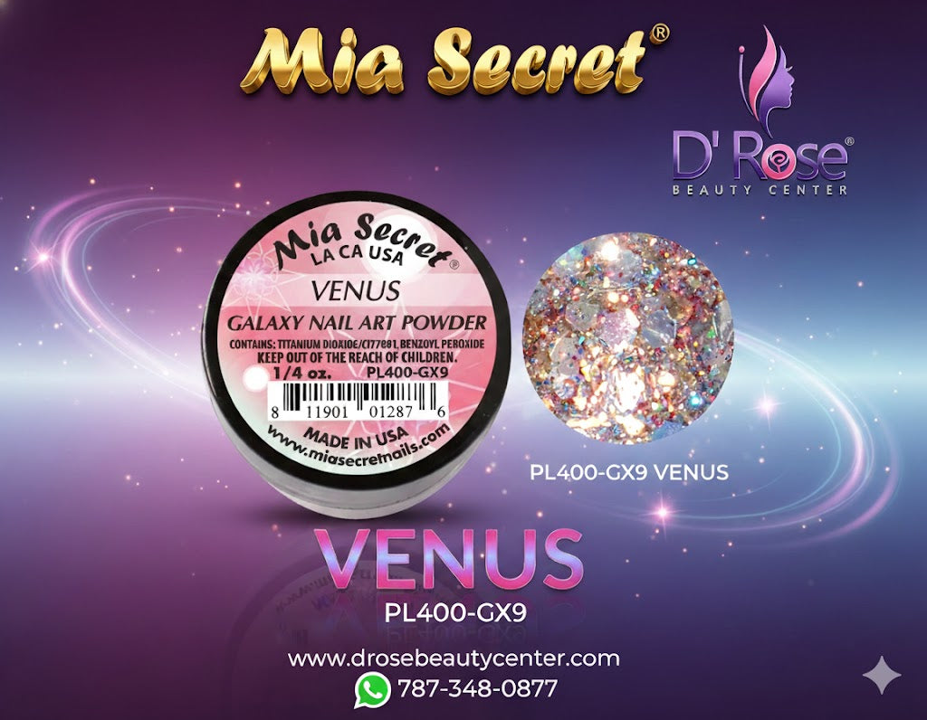 ✨ Mia Secret Galaxy VENUS PL400-GX9 – Polvo Acrílico 1/4 oz 🌌