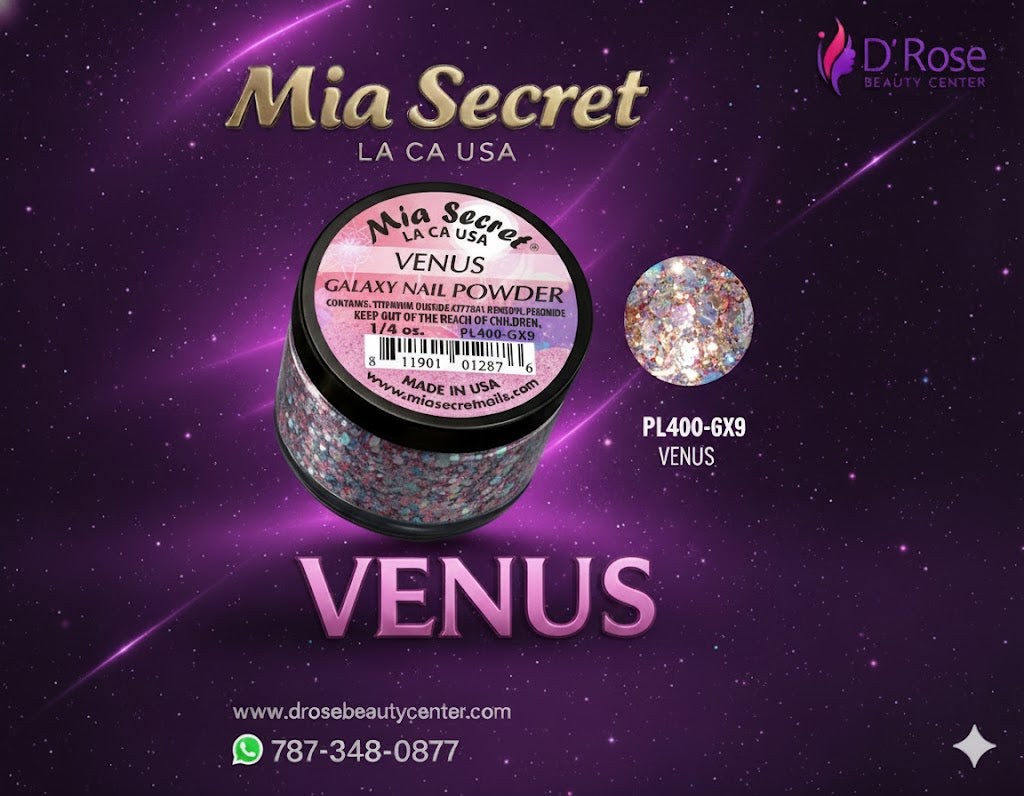 ✨ Mia Secret Galaxy VENUS PL400-GX9 – Polvo Acrílico 1/4 oz 🌌