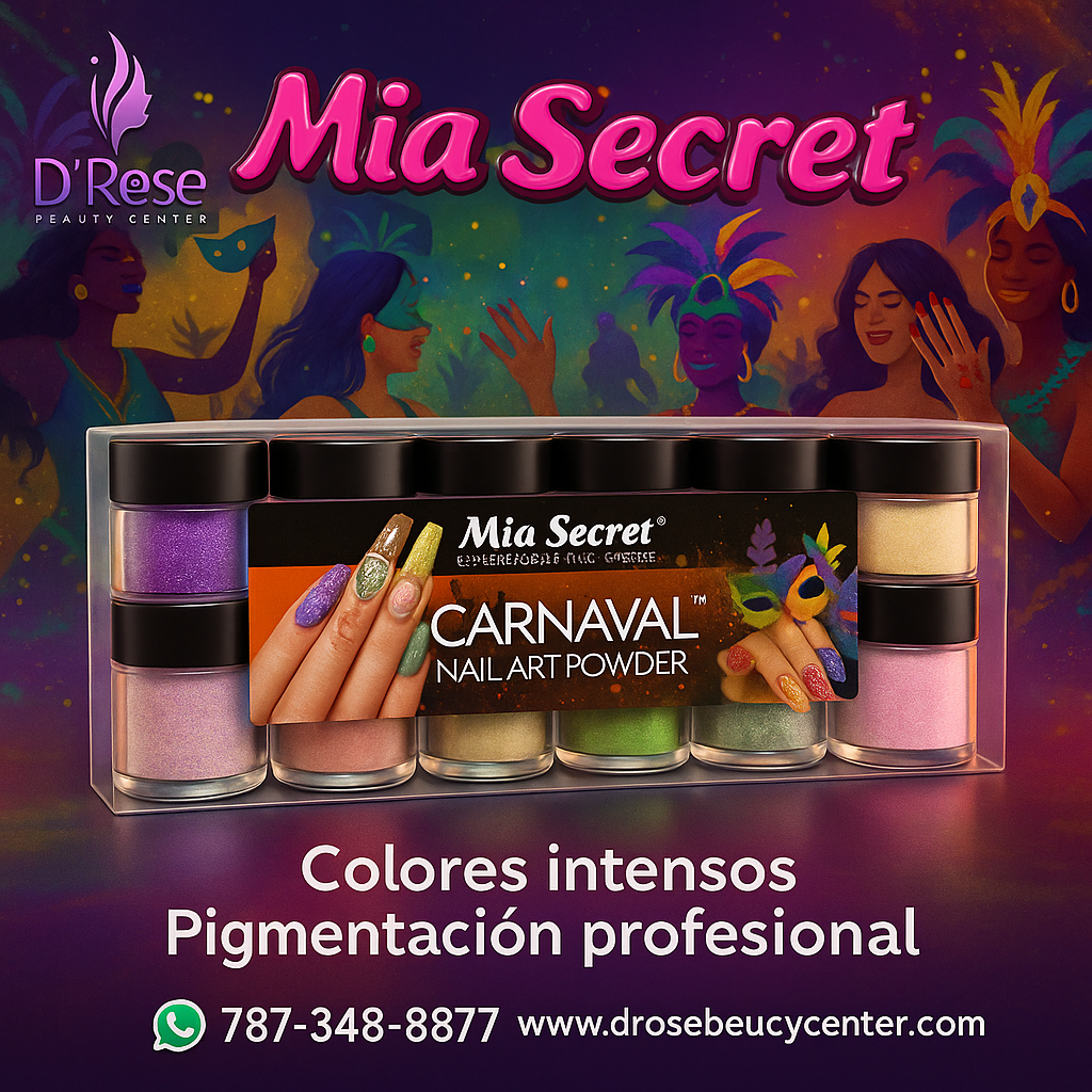 🎨✨ MIA SECRET – CARNAVAL™ KIT 12 PIEZAS  PL400-L-MIX-12
