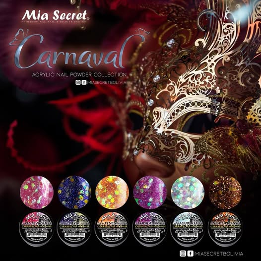 🎨✨ MIA SECRET – CARNAVAL™ KIT 12 PIEZAS  PL400-L-MIX-12