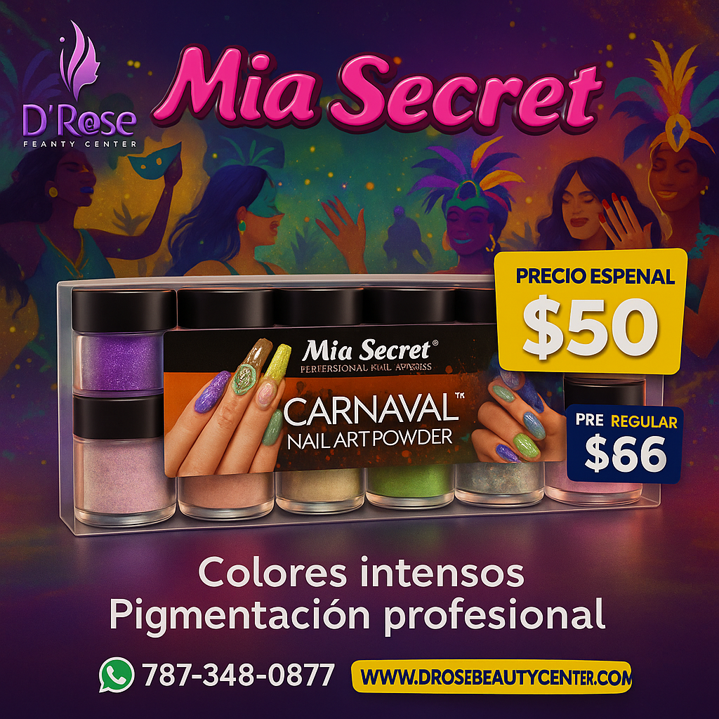 🎨✨ MIA SECRET – CARNAVAL™ KIT 12 PIEZAS  PL400-L-MIX-12