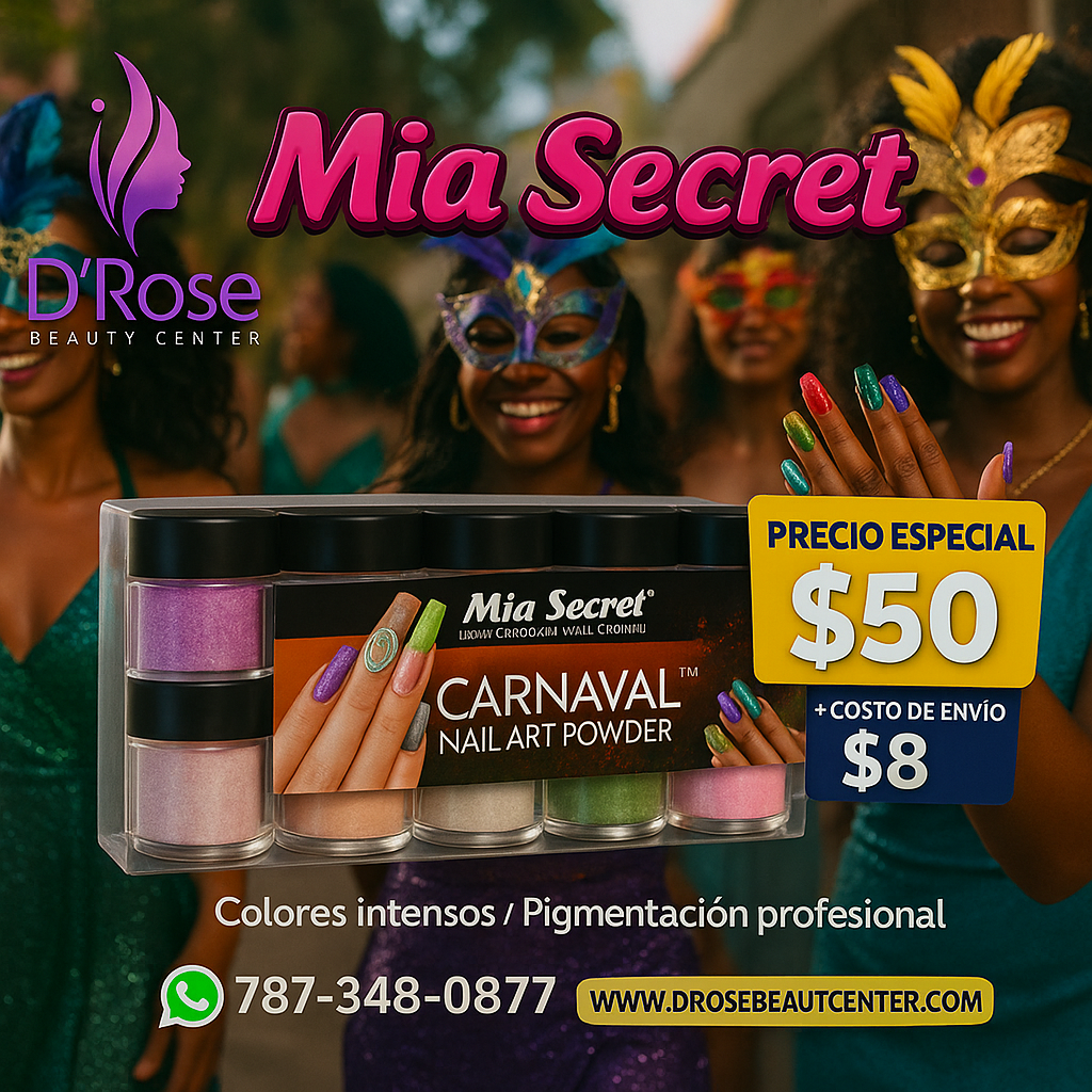 🎨✨ MIA SECRET – CARNAVAL™ KIT 12 PIEZAS  PL400-L-MIX-12