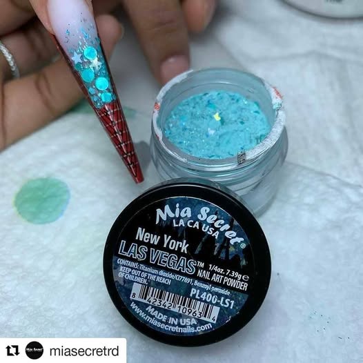 💎✨ NEW YORK – LAS VEGAS® Collection Acrílico Glitter Profesional 1/4 oz | PL400-LS1 ✨💎