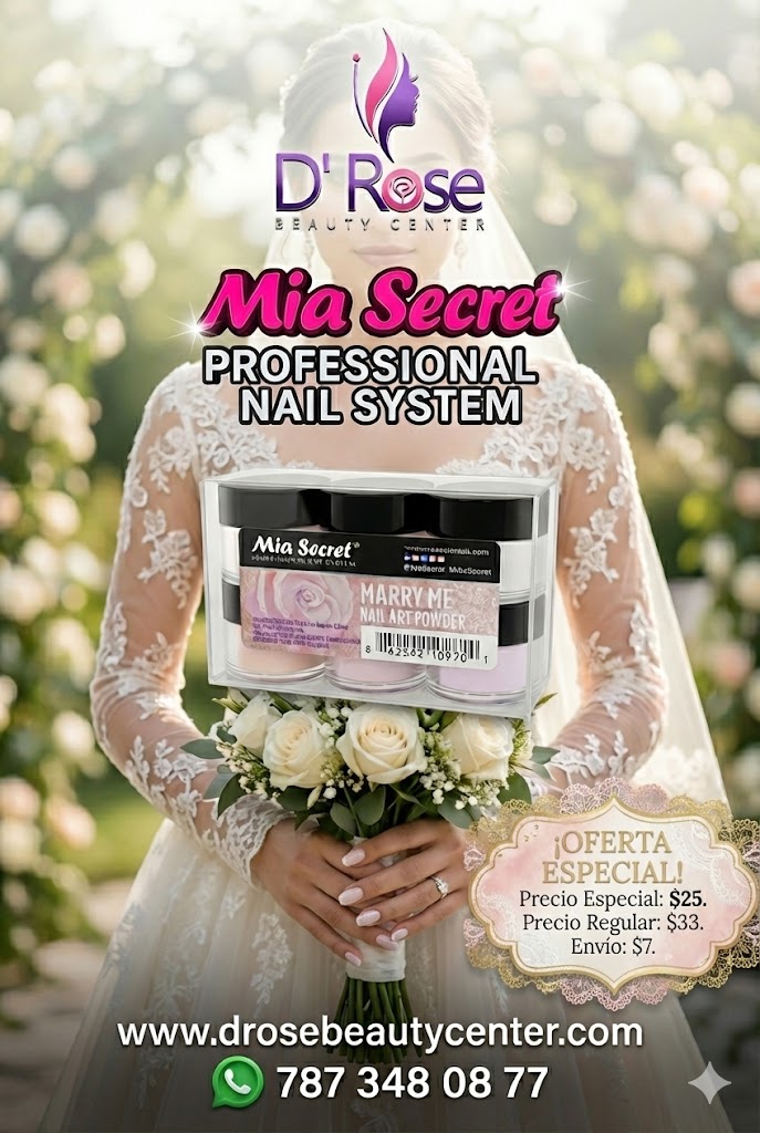 💍✨ Mia Secret Marry Me™ Kit 6PZ  Colección Acrílica Bridal – PL400-MM-MIX-6 | 6 × 1/4 oz
