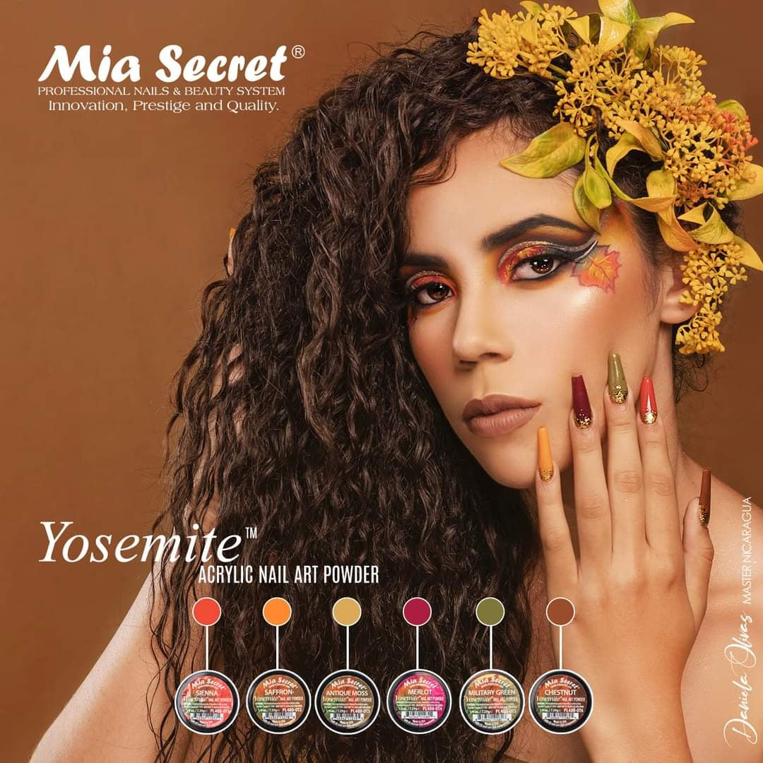 🍁✨ MIA SECRET – YOSEMITE™ KIT ACRÍLICO 6 PIEZAS