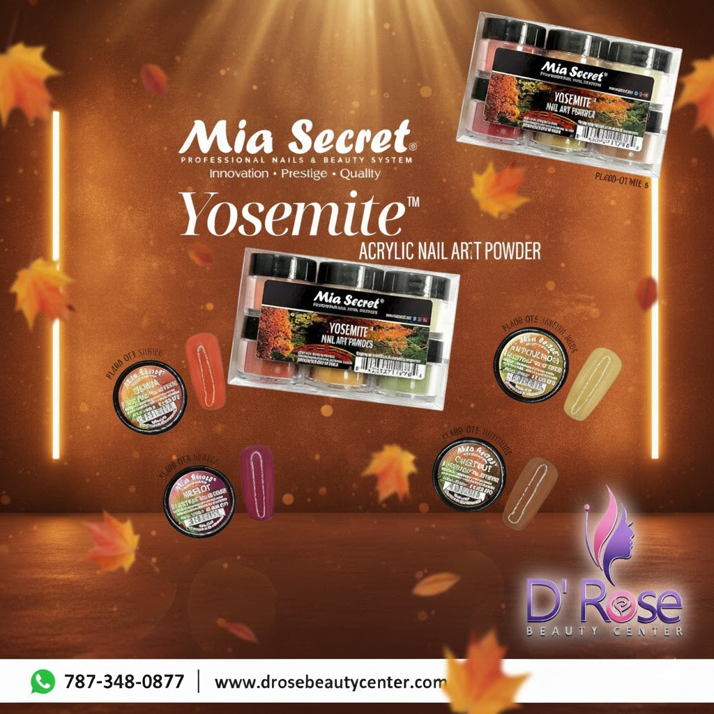 🍁✨ MIA SECRET – YOSEMITE™ KIT ACRÍLICO 6 PIEZAS
