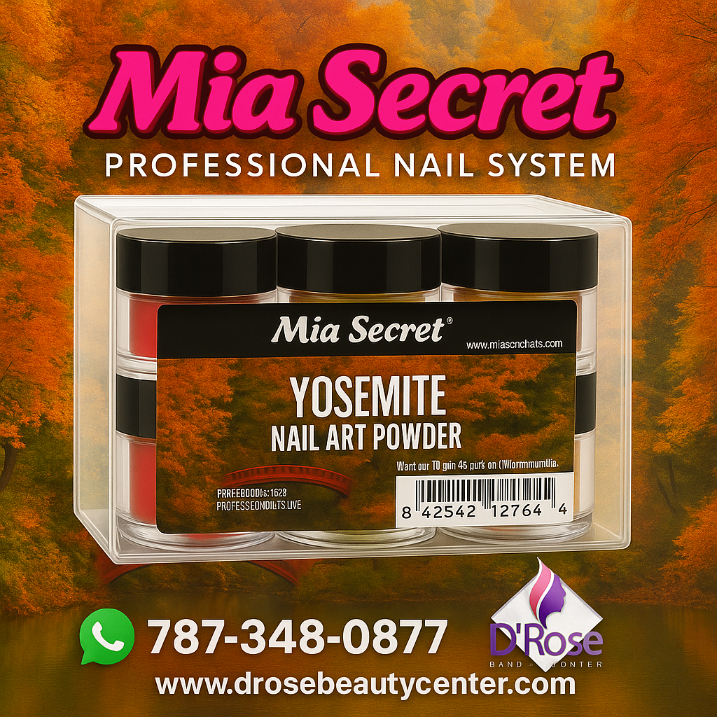 🍁✨ MIA SECRET – YOSEMITE™ KIT ACRÍLICO 6 PIEZAS