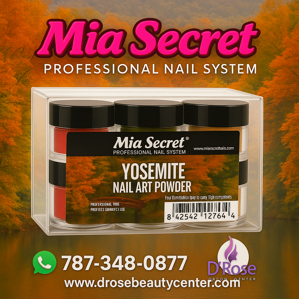 🍁✨ MIA SECRET – YOSEMITE™ KIT ACRÍLICO 6 PIEZAS