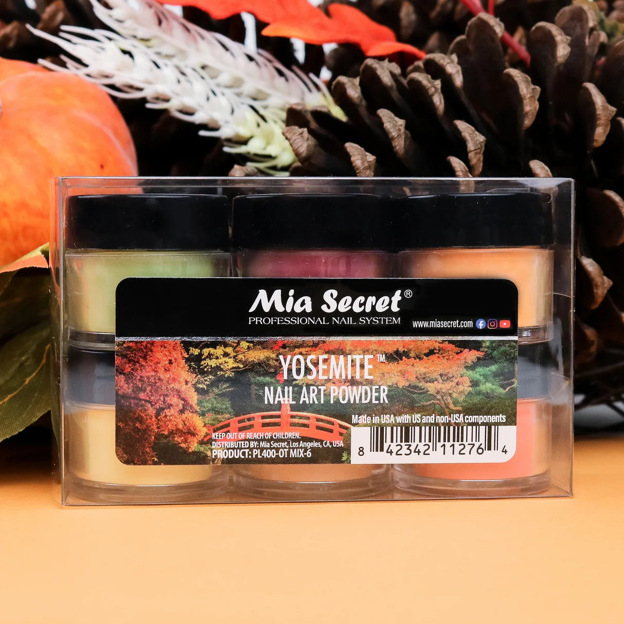 🍁✨ MIA SECRET – YOSEMITE™ KIT ACRÍLICO 6 PIEZAS