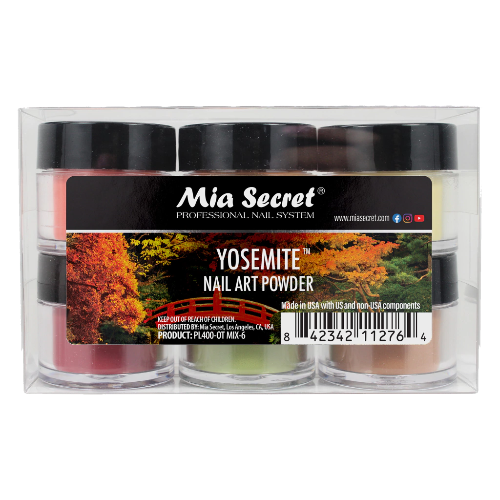🍁✨ MIA SECRET – YOSEMITE™ KIT ACRÍLICO 6 PIEZAS