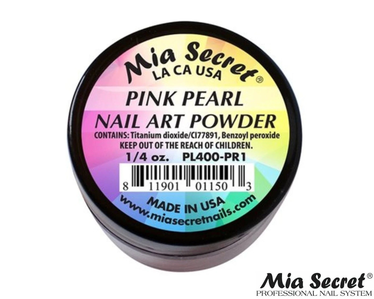 💖✨ PINK PEARL – Pearl Collection | Acrílico Profesional Rosa Perlado de Lujo (1/4 oz) ✨💖  Pink Pearl de M