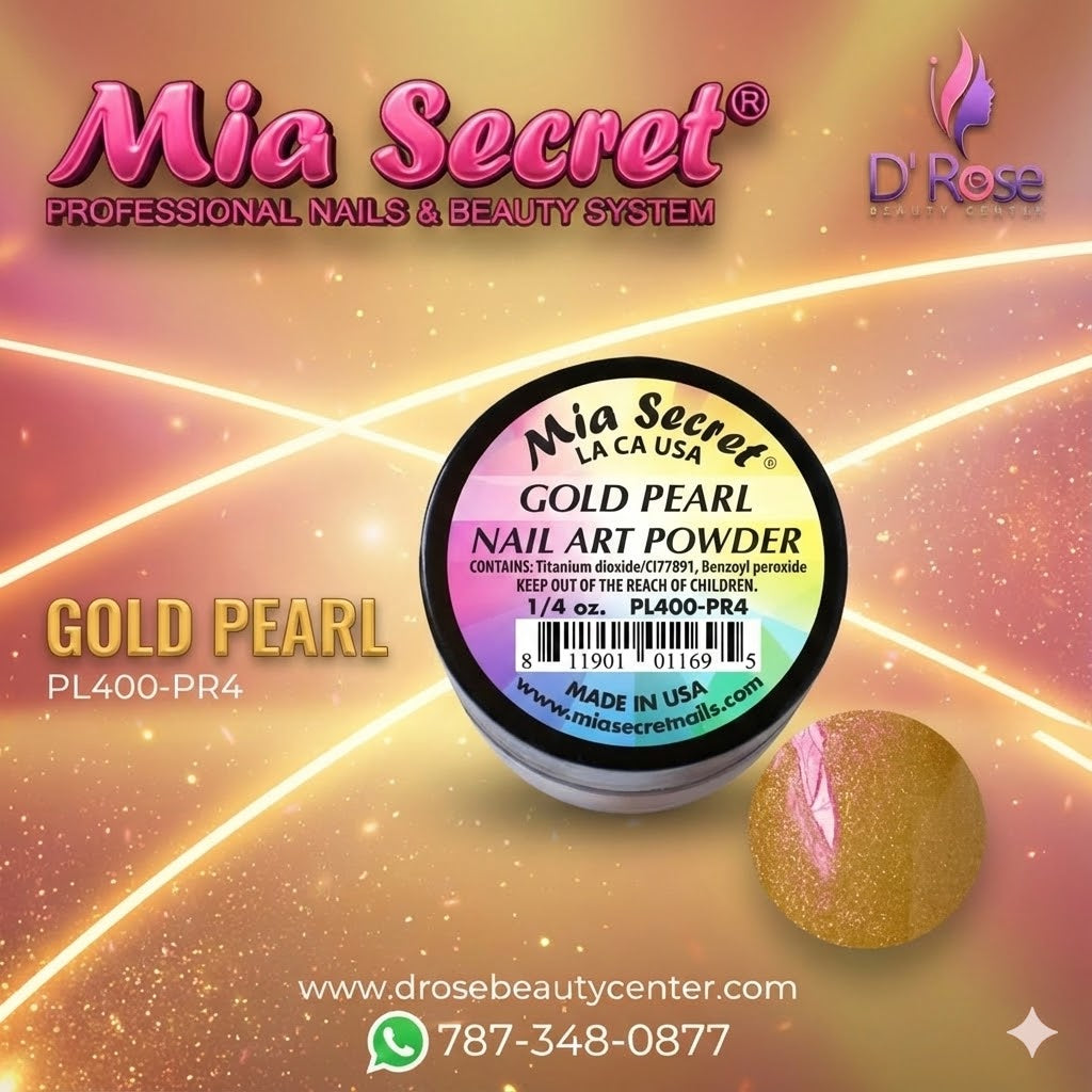 ✨💛 GOLD PEARL – Dorado Perlado de Lujo para Sets Elegantes 💛✨