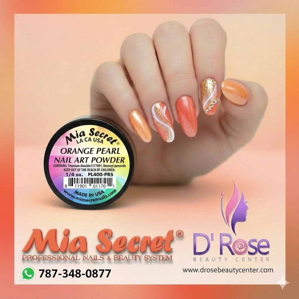 💎✨ ORANGE PEARL – Brillo Cálido y Elegancia Perlada Profesional ✨💎