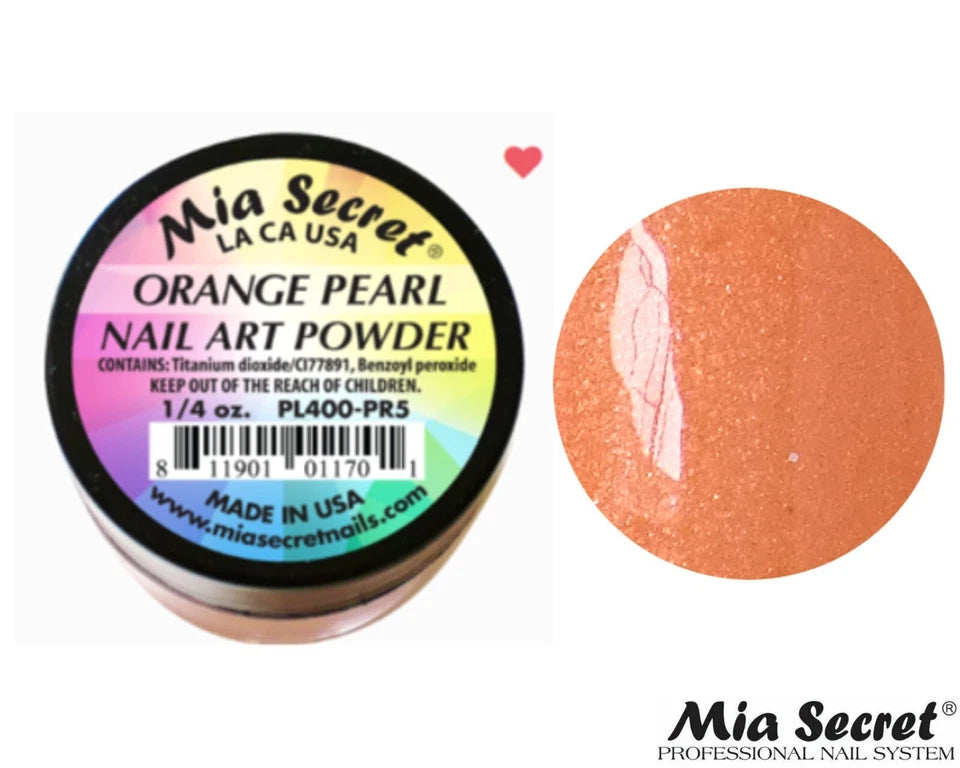 💎✨ ORANGE PEARL – Brillo Cálido y Elegancia Perlada Profesional ✨💎