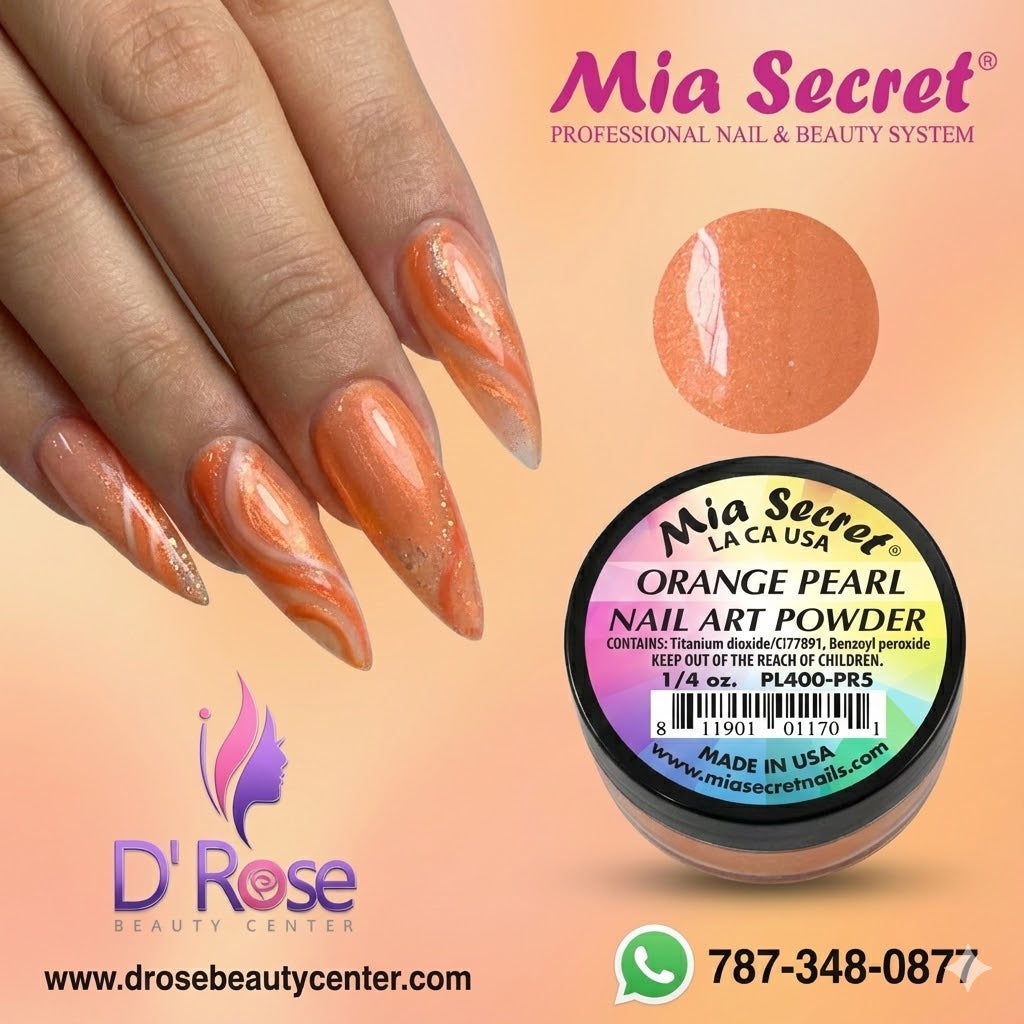 💎✨ ORANGE PEARL – Brillo Cálido y Elegancia Perlada Profesional ✨💎