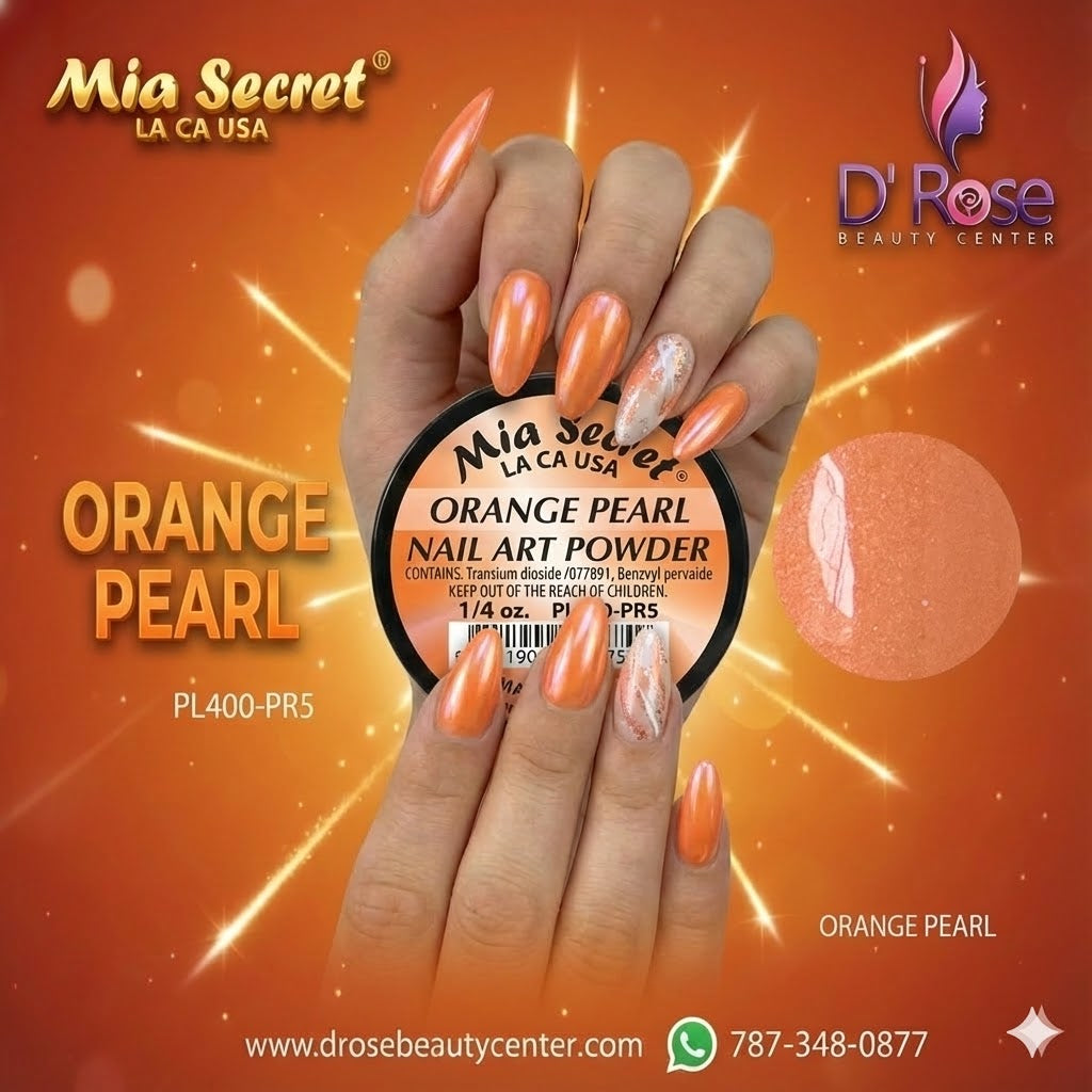 💎✨ ORANGE PEARL – Brillo Cálido y Elegancia Perlada Profesional ✨💎