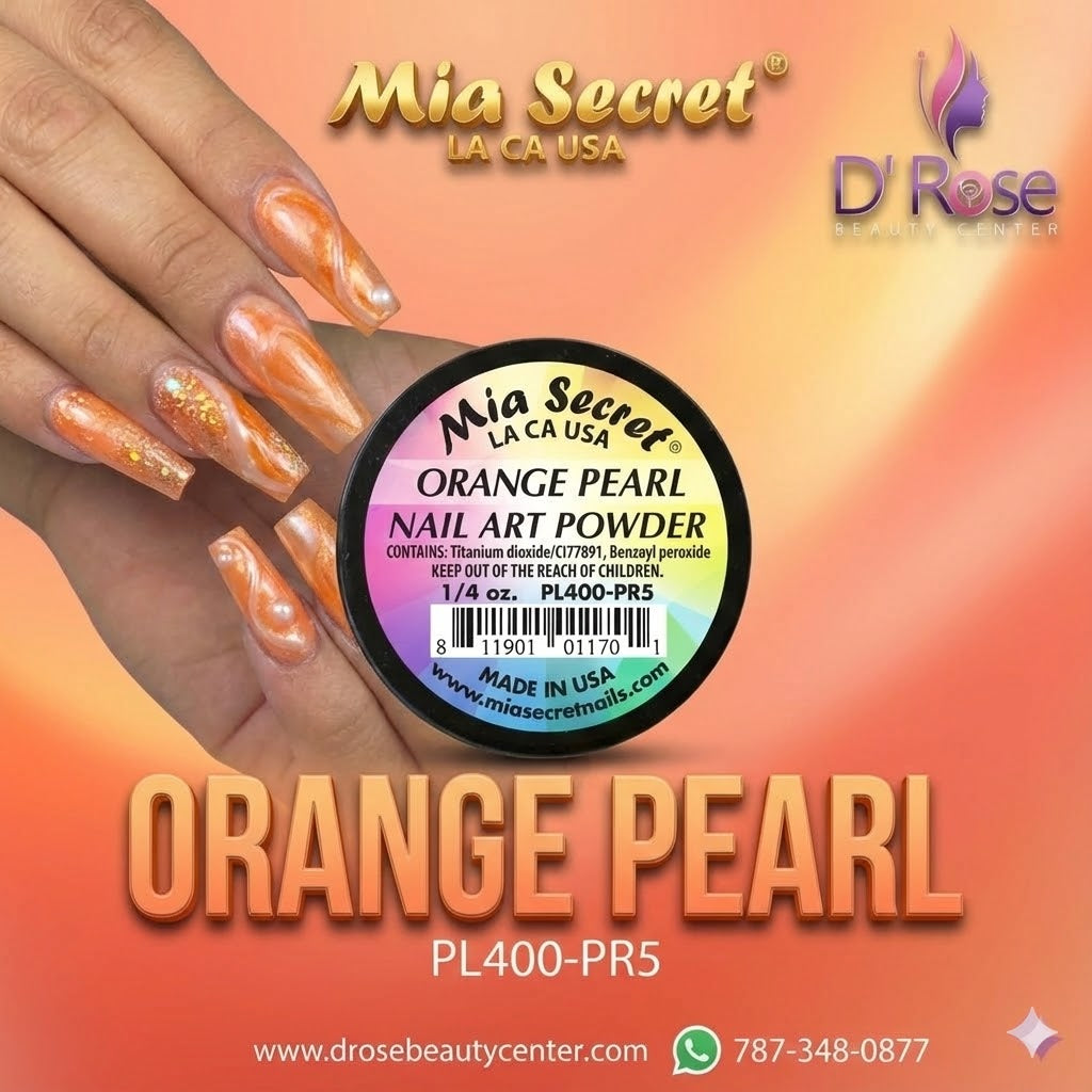 💎✨ ORANGE PEARL – Brillo Cálido y Elegancia Perlada Profesional ✨💎