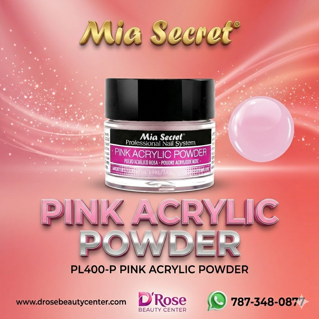💖 Mia Secret® Pink Acrylic Powder French-3D 1/4 oz | PL400-P