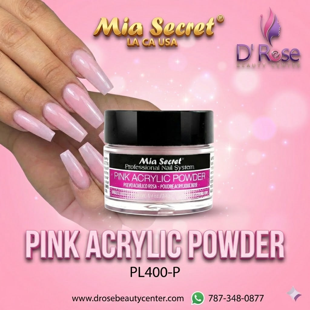 💖 Mia Secret® Pink Acrylic Powder French-3D 1/4 oz | PL400-P