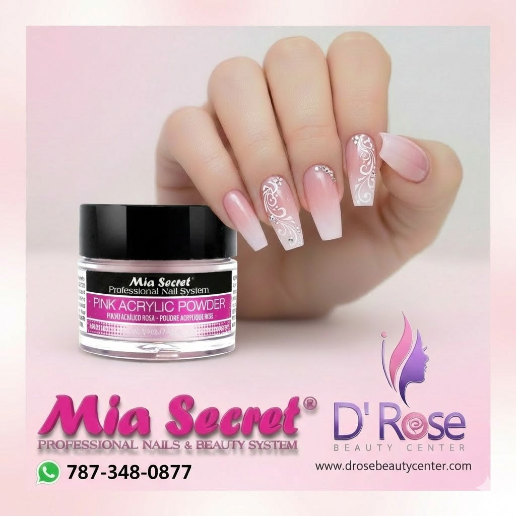 💖 Mia Secret® Pink Acrylic Powder French-3D 1/4 oz | PL400-P