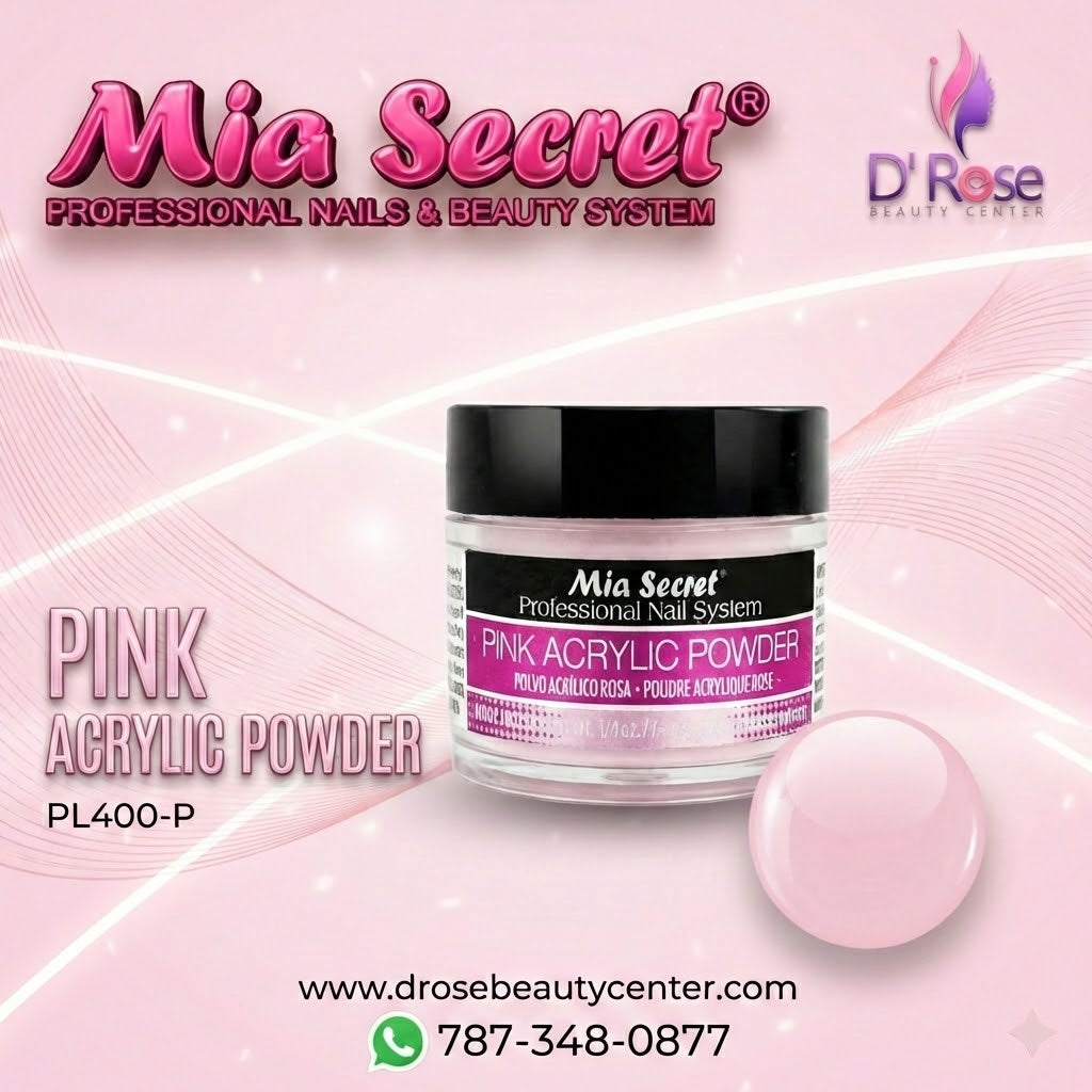 💖 Mia Secret® Pink Acrylic Powder French-3D 1/4 oz | PL400-P