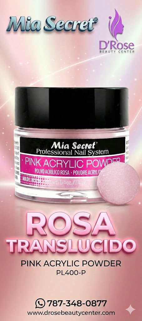 💖 Mia Secret® Pink Acrylic Powder French-3D 1/4 oz | PL400-P