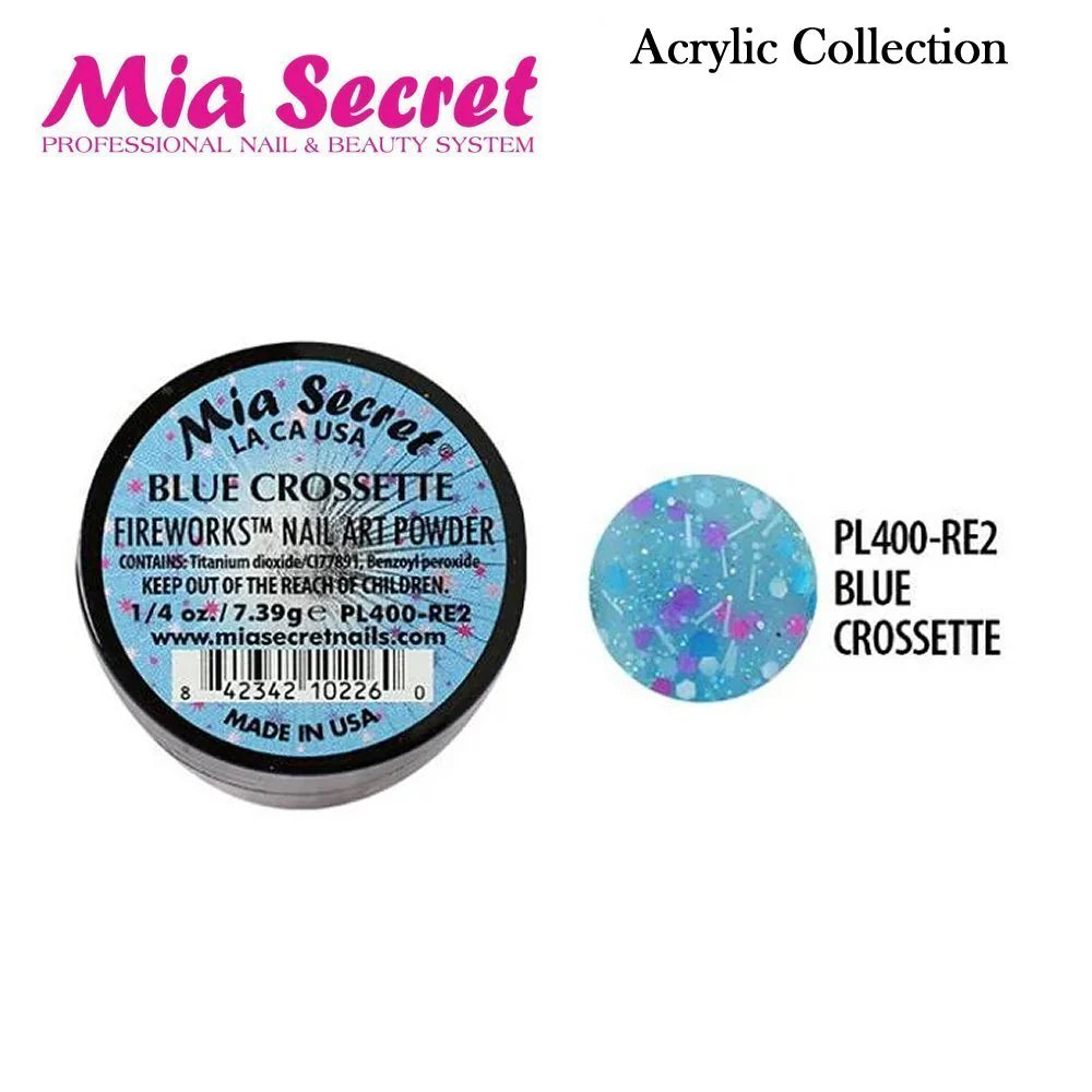 🩵✨ BLUE CROSSETTE – Fireworks® Collection | Explosión Azul Creativa ✨🩵