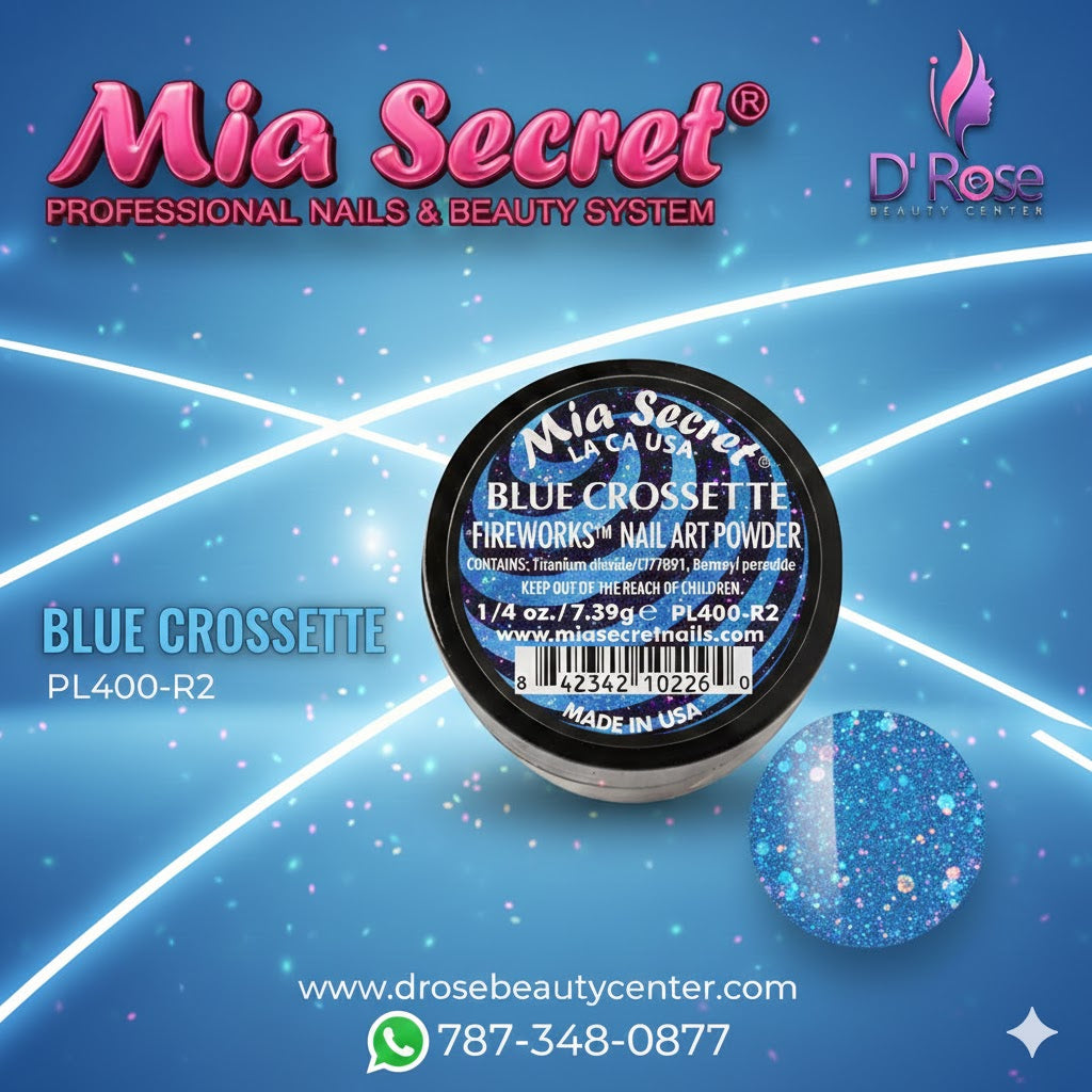🩵✨ BLUE CROSSETTE – Fireworks® Collection | Explosión Azul Creativa ✨🩵