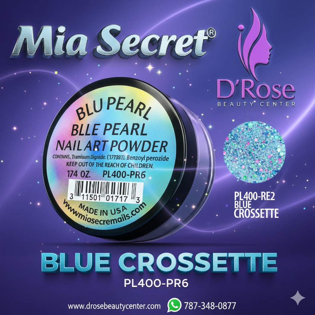 🩵✨ BLUE CROSSETTE – Fireworks® Collection | Explosión Azul Creativa ✨🩵