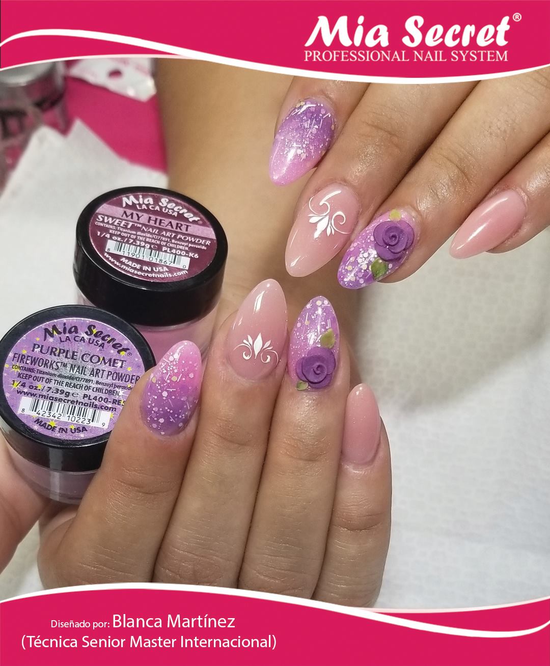 💜✨ PURPLE COMET – FIREWORKS® COLLECTION | Explosión Creativa en Cada Uña ✨💜