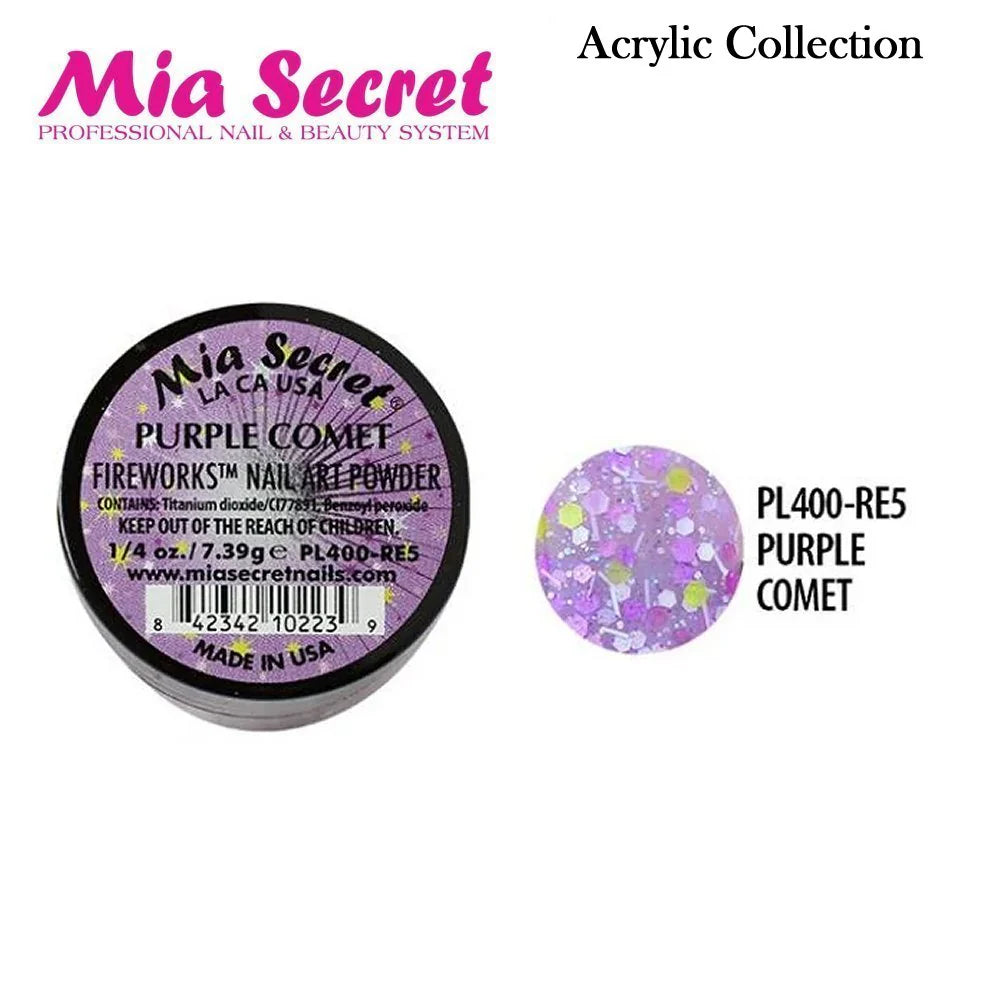 💜✨ PURPLE COMET – FIREWORKS® COLLECTION | Explosión Creativa en Cada Uña ✨💜