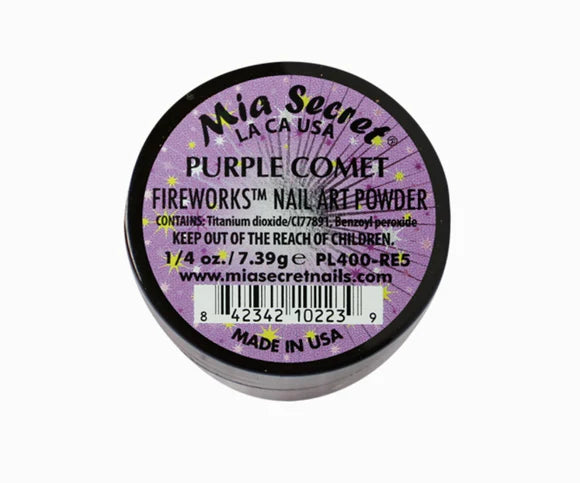 💜✨ PURPLE COMET – FIREWORKS® COLLECTION | Explosión Creativa en Cada Uña ✨💜