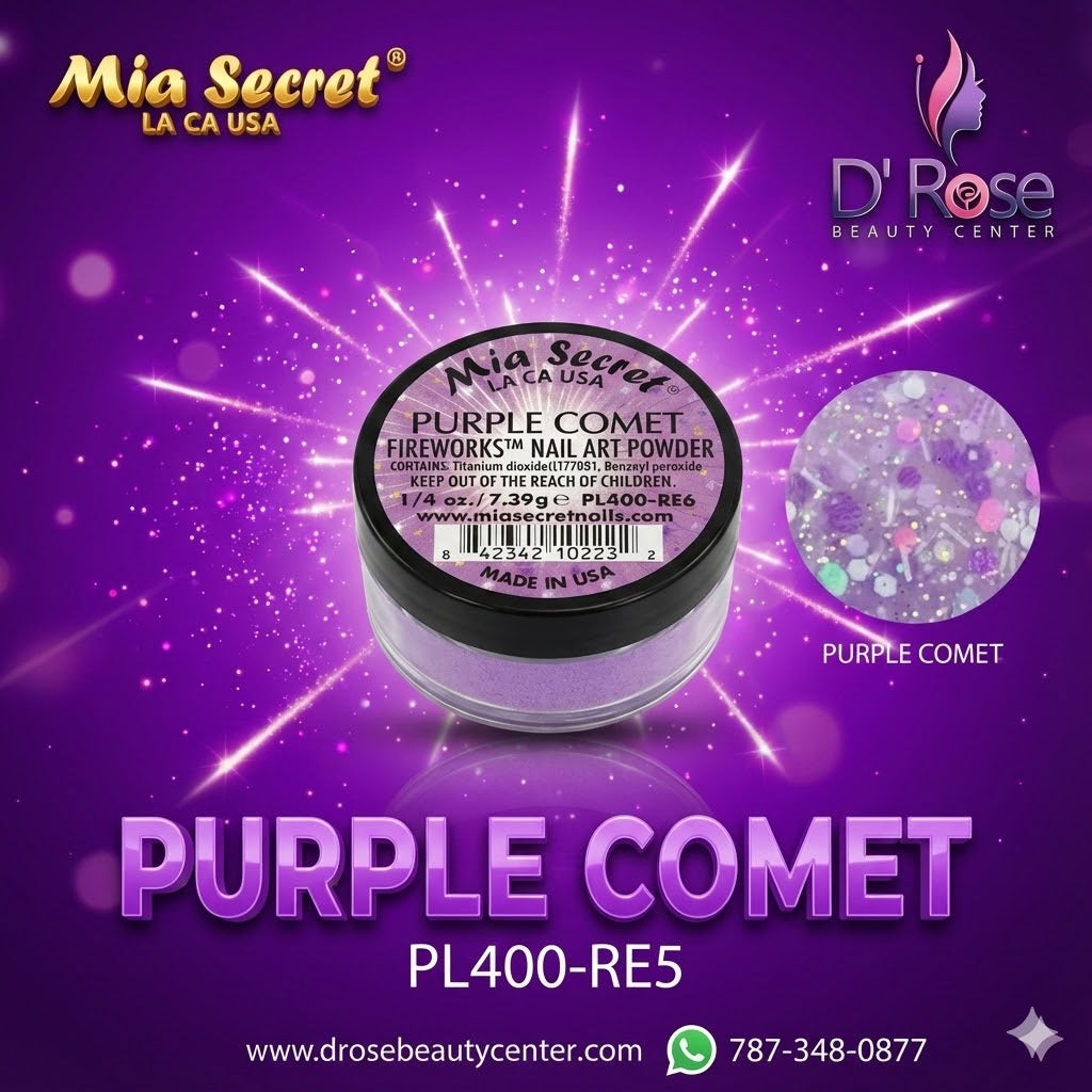 💜✨ PURPLE COMET – FIREWORKS® COLLECTION | Explosión Creativa en Cada Uña ✨💜