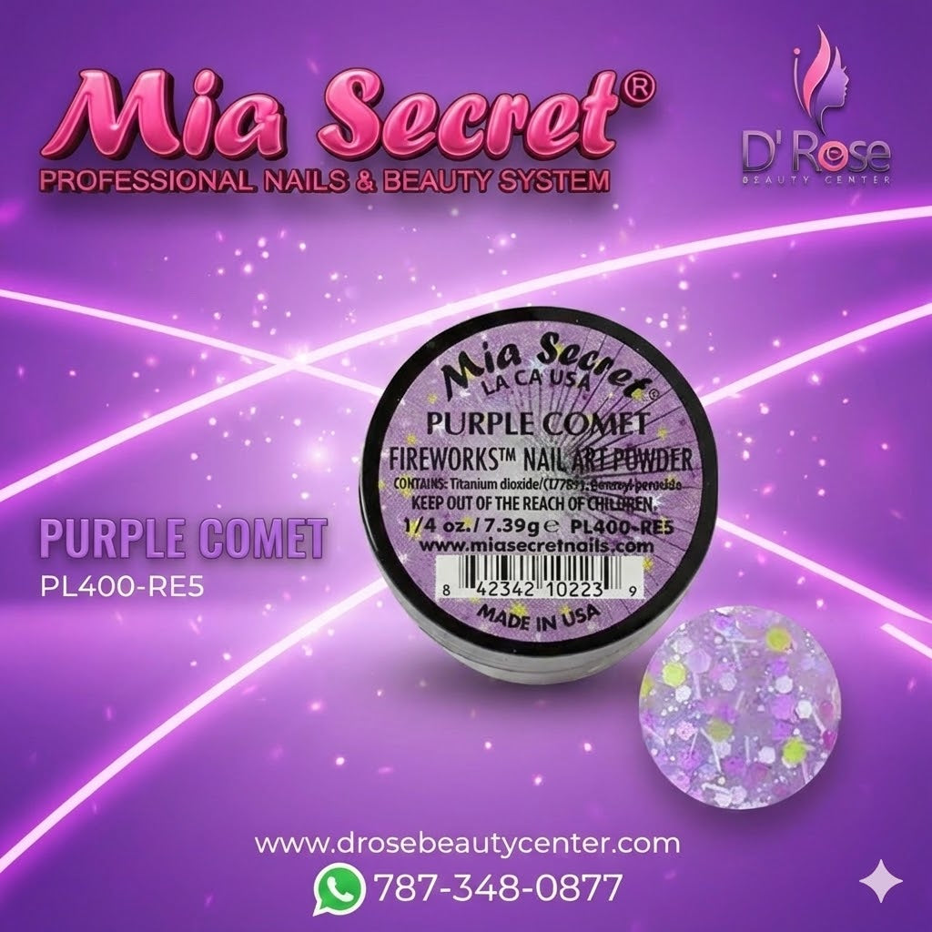 💜✨ PURPLE COMET – FIREWORKS® COLLECTION | Explosión Creativa en Cada Uña ✨💜