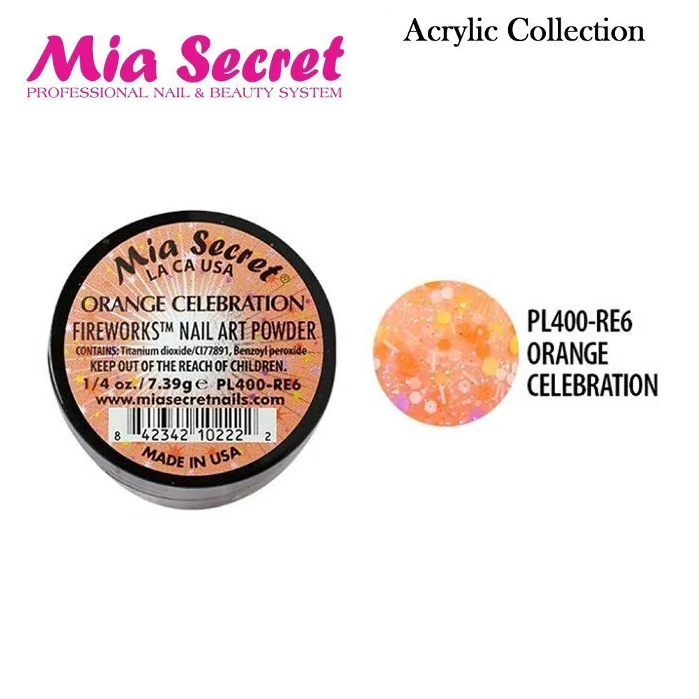 💥🔥 Mia Secret FIREWORKS – Orange Celebration PL400-RE6 🔥💥