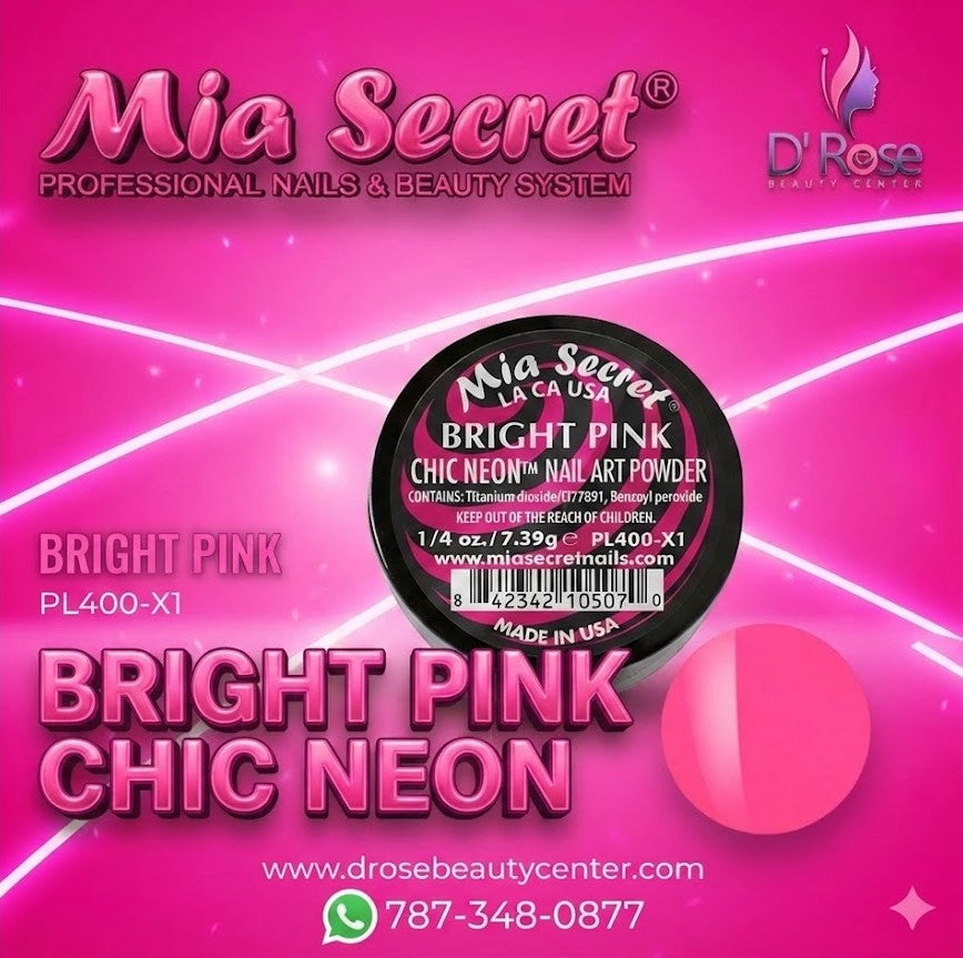 💖✨ BRIGHT PINK – CHIC NEON® COLLECTION | Energía, Intensidad y Color Puro ✨💖